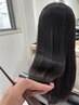 《マニキュアケアコース》カット+ヘアマニキュア+オーガニックトリートメント