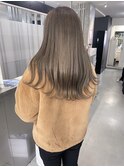 【梅田】ミルクティーベージュダブルカラー髪質改善カラー
