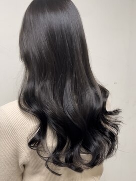 シェノン サントル(CHAINON CENTRE) グレージュカラー/シルキーベージュ/斜めバング[梅田/大阪]