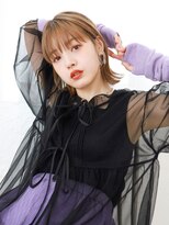 テトテ バイ ミリー 江坂(tetote by milly)&nbsp;【tetote江坂】ハイトーンベージュカラー外ハネマチルダボブ