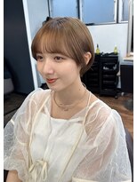 レイラバイアフロート 吉祥寺(Lila by afloat)&nbsp;くびレイヤーエモージュ大人可愛い20代30代40代似合わせカット