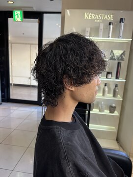 アイズ 海老名(AIZU) 波巻きスパイラルパーマ　波巻きパーマ　スパイラルパーマ