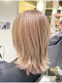 前髪/マチルダボブ/インナーグレージュ/30代40代/人形町