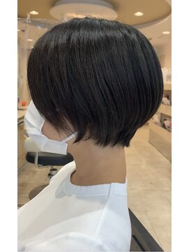 アッシュ 仙川店(Ash) 20代30代40代『大人可愛い丸みショート』Ash仙川店