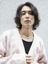 カナン 銀座(CANAAN)&nbsp;メンズ・かき上げウルフ×ニュアンス・メンズパーマスタイル☆