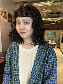 ソイリウム 下北沢(soi rium) ミディアムパーマ_プードルパーマ_前髪パーマ_下北沢