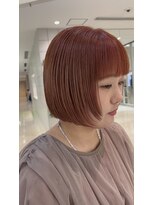 ラシュープリーム(La SUPREME)&nbsp;ボブ×コーラルピンク