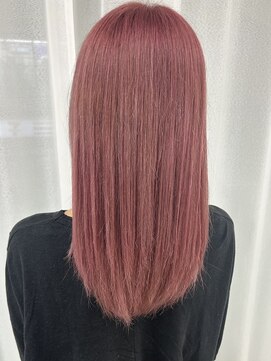 ルノン シェリー(LUNON cheliy) ペールピンクカラー　ハイトーン/ピンクカラー/韓国/ブリーチ