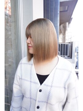 シィーム(cime) グレージュ　ハイトーン