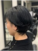 くびれショートボブ