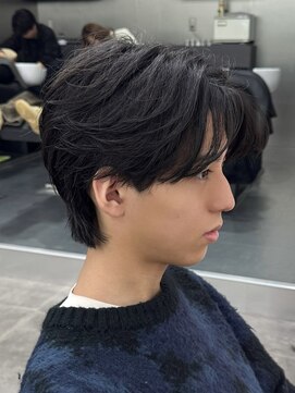 ジーニー 千葉(GENiE) ウルフ/センターパート/カルマパーマ/ニュアンスパーマ/古荘竜生