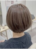 ショートボブ*【白髪ぼかし/脱白髪染めハイライト】