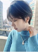 20代30代シースルーバング愛されショート