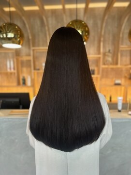 アイノアシェール 西宮(AInoa Cher) 【極上の髪質改善】プレミアムカラーエステ/艶髪/ロング