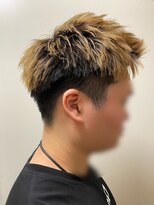 ブランチ(branch)&nbsp;「ナチュラルに盛れる」メンズ刈り上げ立ち上げショート