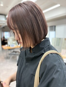 ヴェルダ 池袋店(verda) ブリーチなしダブルカラーでブラウンベージュに mizuno