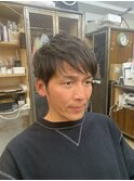フェザーショート/刈り上げ/アップバング/ツーブロック/高田馬場