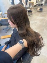 ガーランドウメダ(Garland umeda)&nbsp;ダブルカラーで作るOlive beige☆担当Himawari