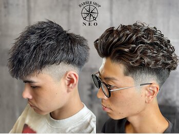 バーバー ショップ ネオ(BARBER SHOP NEO)の写真/経験豊富な実力派メンズスタイリストが作る本気の”バーバースタイル”期待以上の仕上がりをお約束！