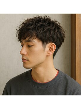 スープレックス ヘアーデザイン(SOUPREX HAIR DESIGN) メンズショートニュアンスパーマ 20代 30代 40代 50代 60代