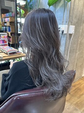 ロダット 横浜(LODAT by little) ラベンダーグレージュ×バレイヤージュ【LODAT横浜】