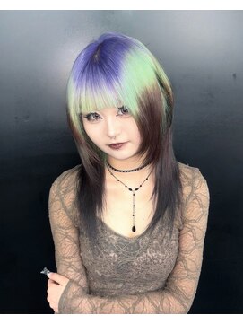 ヌル 神宮前店(Null) ルーツカラー/ケアブリーチカラー/デザインカラー/姫レイヤー