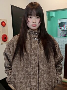 スリット(slit) ブラウン×インナーデザインウルフ