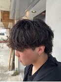 【シャドウパーマ】メンズ/波巻きパーマ/フェザーパーマ