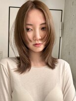 ネスト(NEST)&nbsp;柔らかブラウン×レイヤーカットで垢抜けヘア