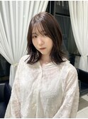 肌なじみ◎大人女性のための柔らかブラウンカラー