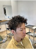 スパイキーパーマ