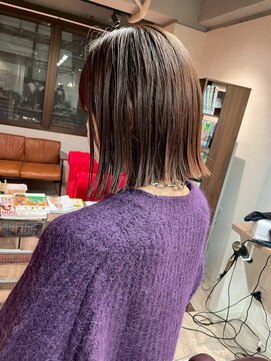 コワファースト長崎シャンプーボーイ 2nd(COIFF1RST 長崎 SHAMPOO BOY) 今っぽくて可愛い10代20代ショートボブ/長崎