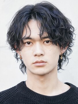 フィフス 天神大名(fifth) 天神大名メンズパーマシャドウパーマシースルーマッシュウルフ