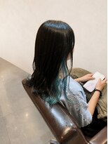 テーラヘアー つくば研究学園店(TELA HAIR) ターコイズブルー