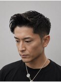 20代30代メンズカット束感ショート爽やか黒髪