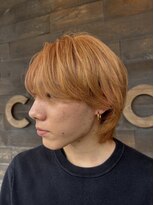 メンズカノエ 岡山店(Men's CANOE)&nbsp;毛流れ×シースルーマッシュウルフ