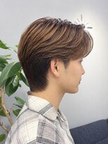 ジアン バイ ミルボン NU茶屋町+(GIEN by milbon)&nbsp;フェザーショート/毛流れセンターパート/ニュアンスパーマ