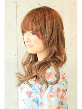 ケリー バイ リアンジュ 茅ヶ崎(Kelly by Reange) 無造作エアーカール～大きめカールでフェミニンに～