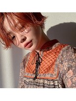 シロ(ciLo)&nbsp;オレンジレッド × ショート