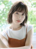 秋にオススメ☆大人かわいい外ハネボブ 浅草 美容室
