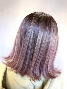 エイト 上野店(EIGHT ueno) 【EIGHT上野】日木[NIKI]_ピンクのバレイヤージュ