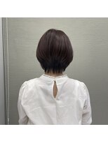 シエル 藤沢店(CIEL)&nbsp;ピンクブラウン×ショートボブ