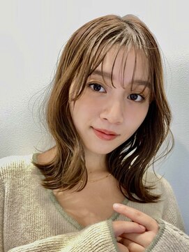 マイン(MINE) MINEミディアムボブスタイル五反田/ボブ/ヘッドスパ