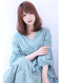 ことりベージュローライト大人かわいい小顔スリークボブ大人ボブ