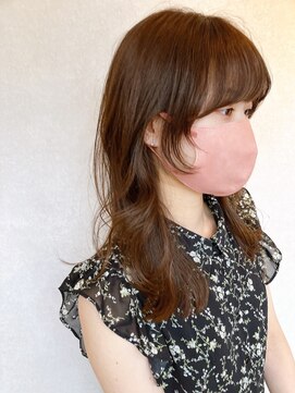 フォルメージ(formage) 顔周りレイヤー×艶ブラウン