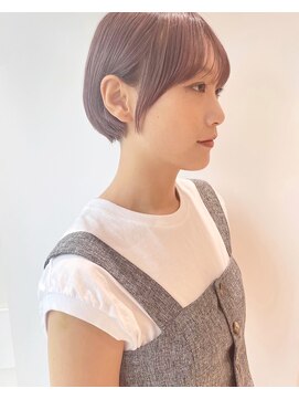 バサ 江古田店(BASSA) 似合わせピンクベージュ