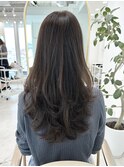 ワンカールで可愛いキレイめレイヤーカット★ロングウルフ