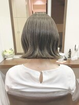 アルバ ヘアリゾート(ALBA)&nbsp;【ALBAさわ】柔らかいカラーの外ハネボブ