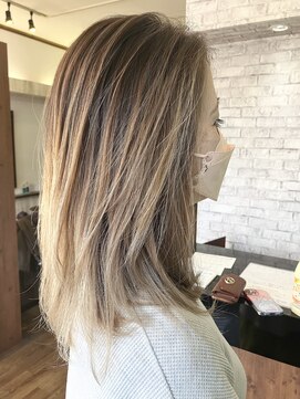 ヘアークルーズピース (hair cruise Piece) 人気のバレイヤージュ☆レイヤースタイル