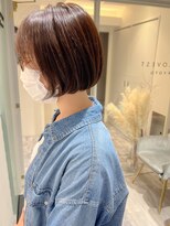 ラベストクズハ(LOVEST KUZUHA)&nbsp;伸ばしかけでも美しいショートボブ